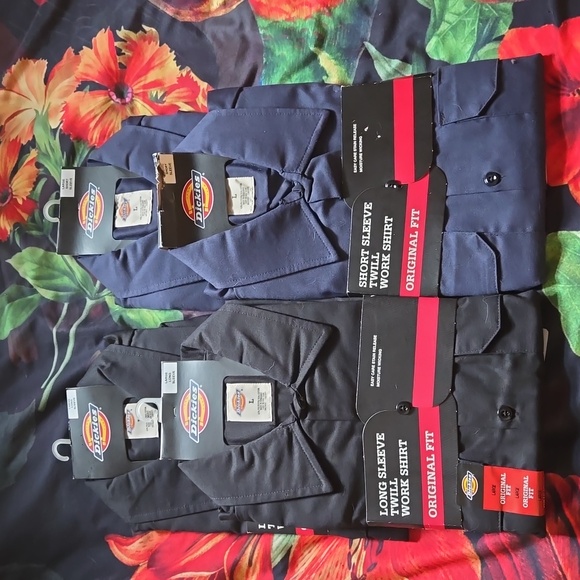 4 Dickies Work shirts - Picture 3 of 4